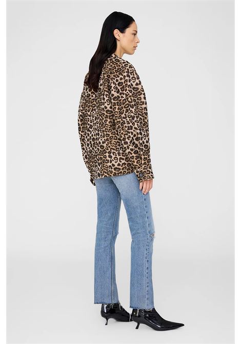 flynn jacket woman leopard ANINE BING | A-01-7020223